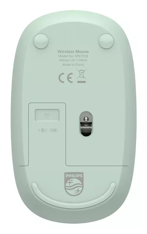 Philips 3000 series SPK7318E/93 mouse Office Ambidextrous RF Wireless Optical 1600 DPI – image 3