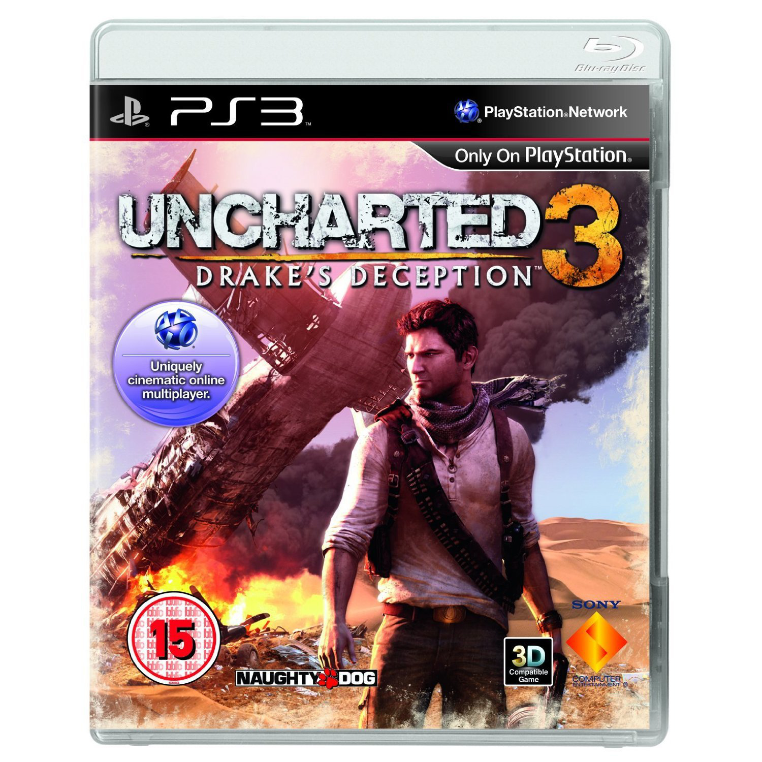 Sony Interactive Entertainment PlayStation 3 Slim, 320Gb + Uncharted 3: Drake's Deception – image 2