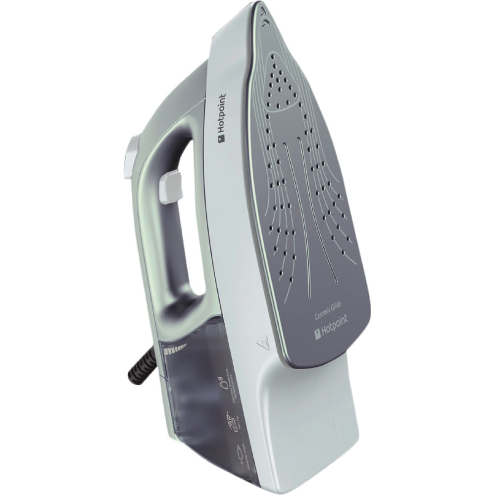 Hotpoint IIDC60AA0 Steam iron CeramicGlide soleplate – image 2