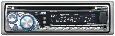 JVC KD-G441 car media receiver Black