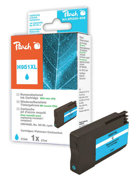 Peach 317245 ink cartridge 1 pc(s) Cyan