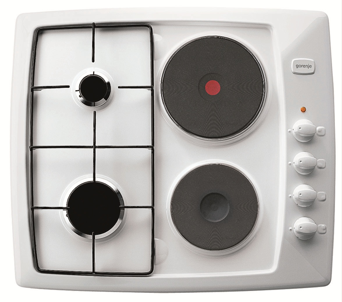 Gorenje KMS62W hob White Built-in Combi 4 zone(s)