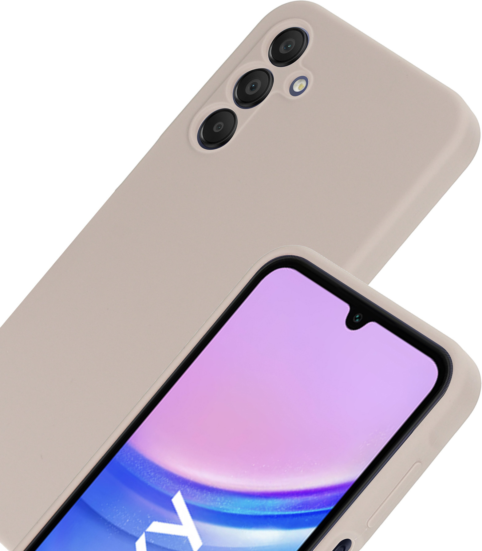 Mobiparts Silicone Cover Samsung Galaxy A15 Soft Salmon – image 2