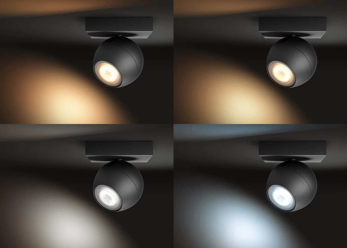 Philips by Signify Philips Hue White ambience Buckram single spotlight – image 2