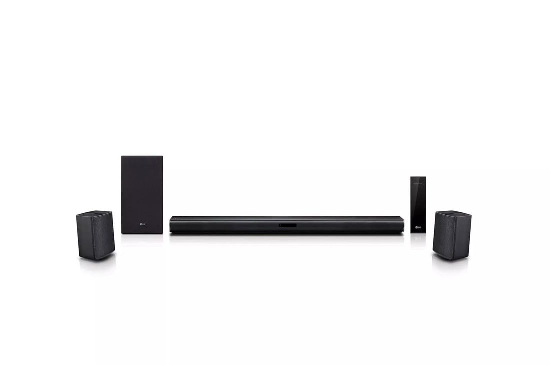 LG SNC4R soundbar speaker Black 4.1 channels – image 1