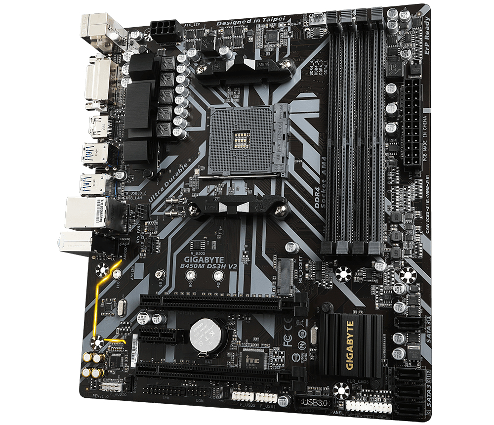 GIGABYTE B450M DS3H V2 – image 2