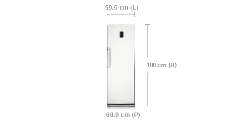 Samsung RR92HAWW fridge – image 2