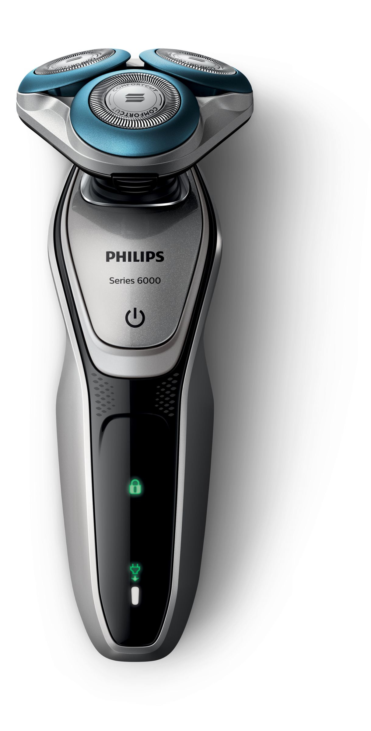 Philips S6011/05 men's shaver Rotation shaver Black, Blue, Silver – image 1