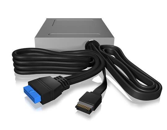 ICY BOX IB-865a card reader USB 3.2 Gen 1 (3.1 Gen 1) Internal Black – image 4
