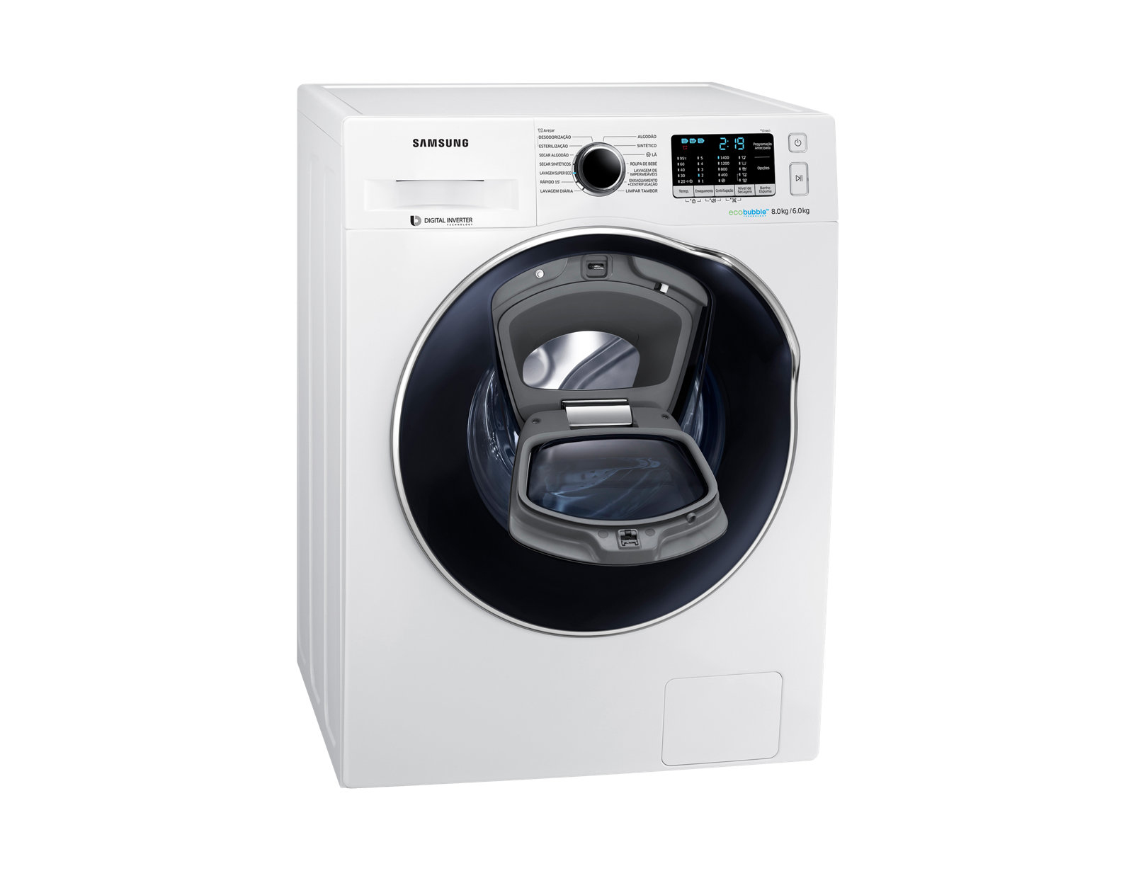 Samsung WD80K5B10OW washer dryer Freestanding Front-load White – image 9