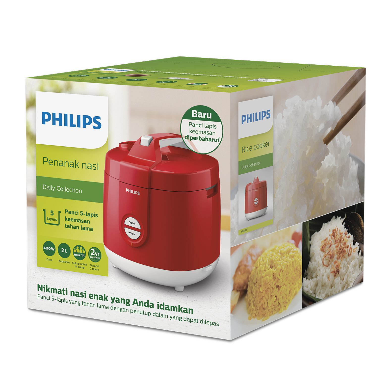 Philips Daily Collection HD3129/32 rice cooker – image 3