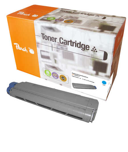 Peach PT544 toner cartridge 1 pc(s) Cyan