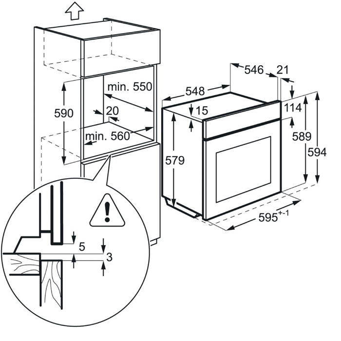 AEG BSE882220M+43PFS5803/12 oven – image 9