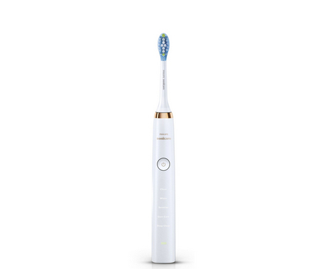 Philips HX9312/04CO electric toothbrush Adult Sonic toothbrush Pink gold, White – image 2