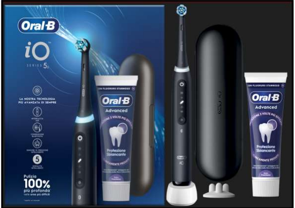 Braun 8006530089944 electric toothbrush Adult Black