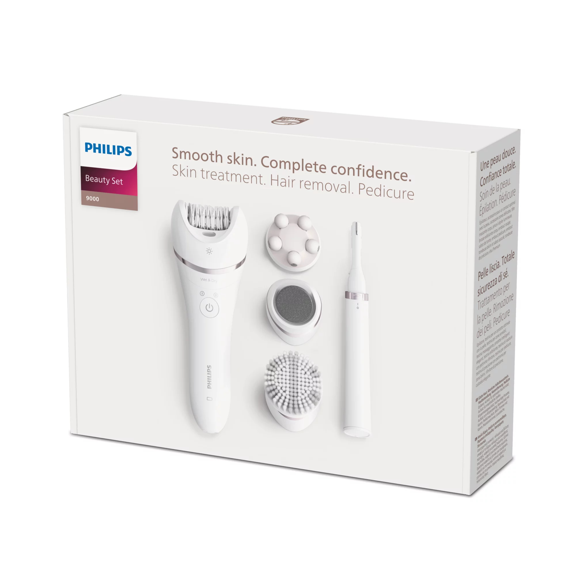 Philips Epilator Series 9000 BRE740/90 Beauty set with 12 accessories – image 2