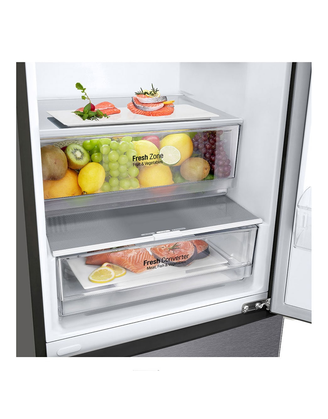 LG GBP62DSXCC fridge-freezer Freestanding – image 5