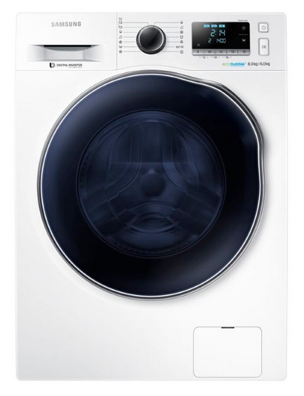 Samsung WD6000 washer dryer Freestanding Front-load White