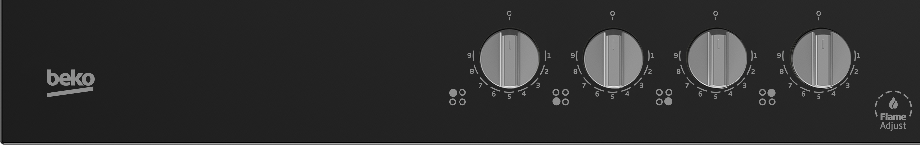 Beko HILW64325SB hob Black Built-in – image 4