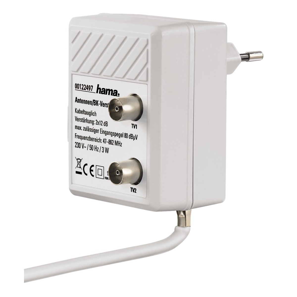 00122497 TV signal amplifier