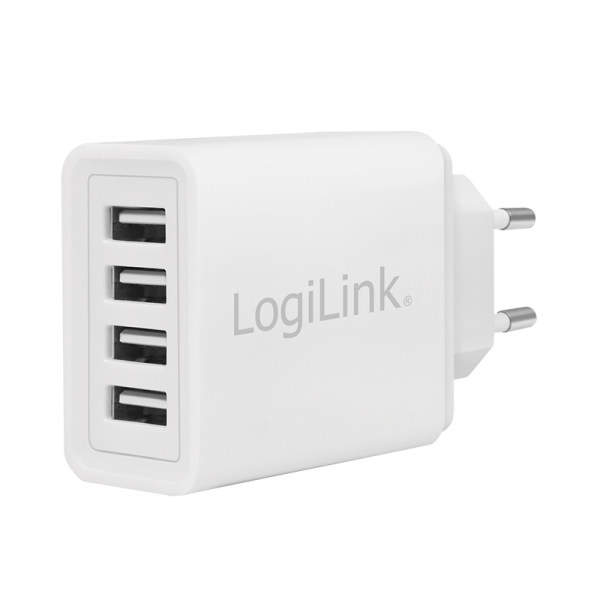 LogiLink PA0211W mobile device charger Smartphone, Tablet White AC Indoor – image 2