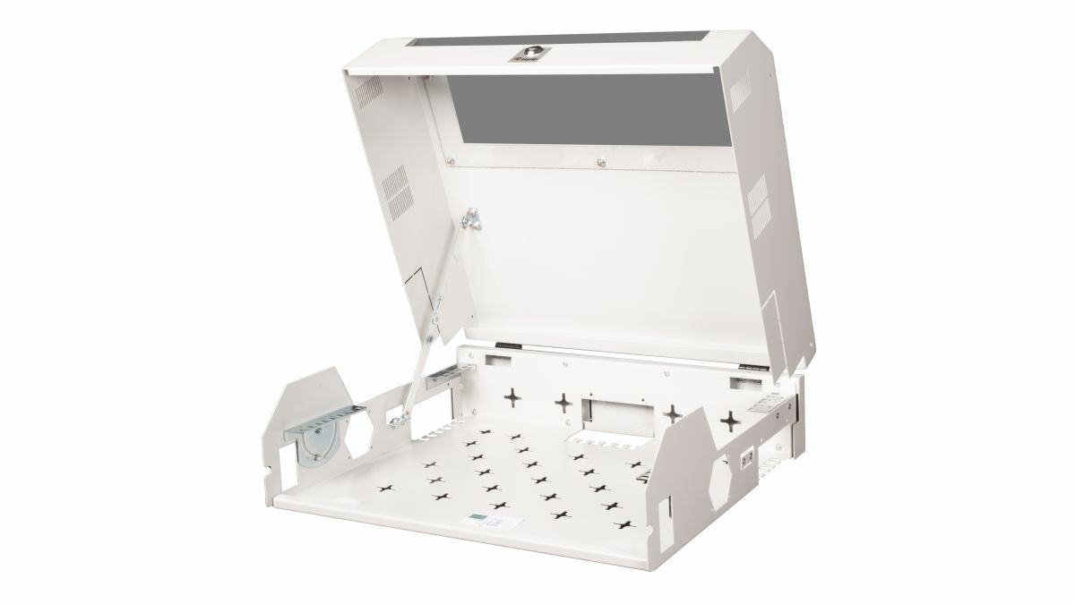 Equip Slim Flex 19' Cabinet, 5U, RAL7035 Grey – image 4