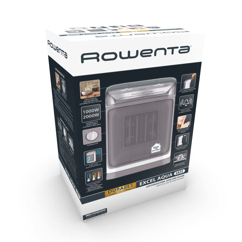 Rowenta SO9280 electric space heater Indoor Beige, White – image 6