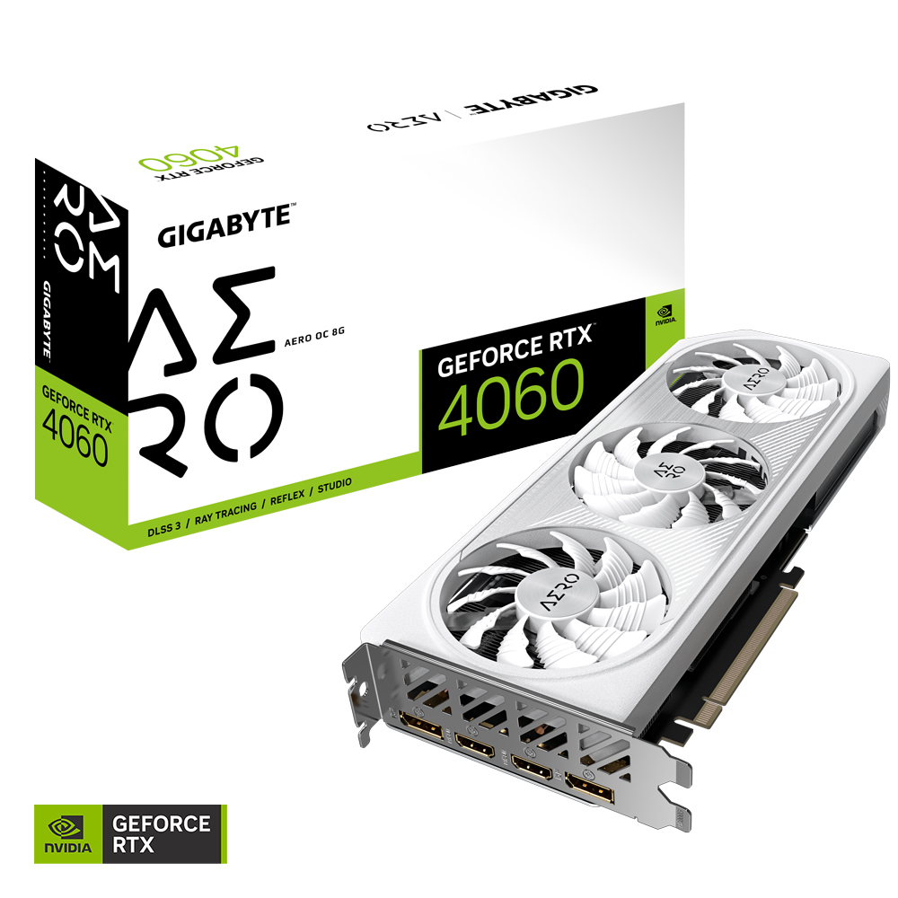 GIGABYTE GeForce RTX 4060 AERO OC 8G – image 2