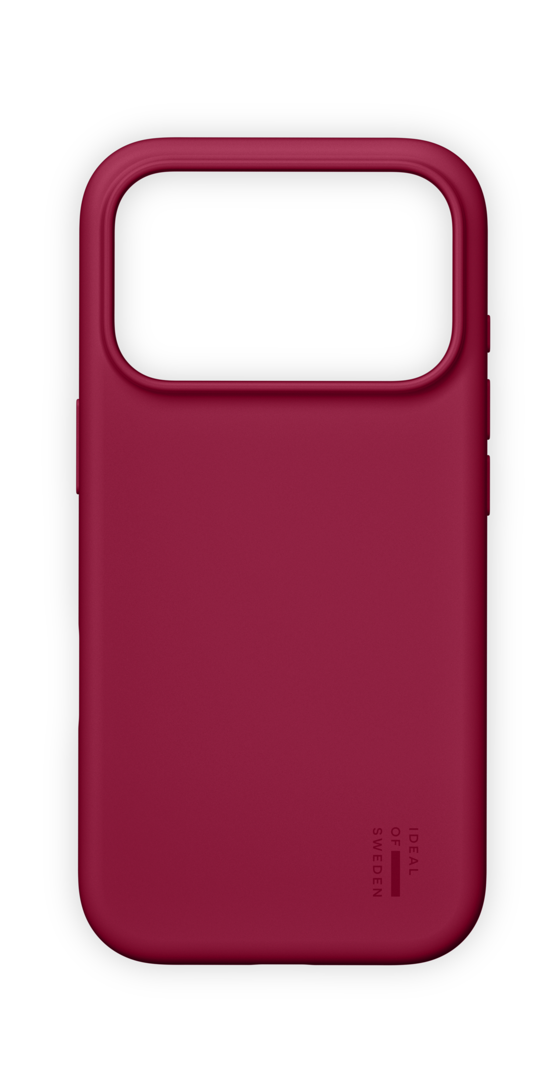 iDeal of Sweden Silicone Case iPhone 17 Pro Cranberry