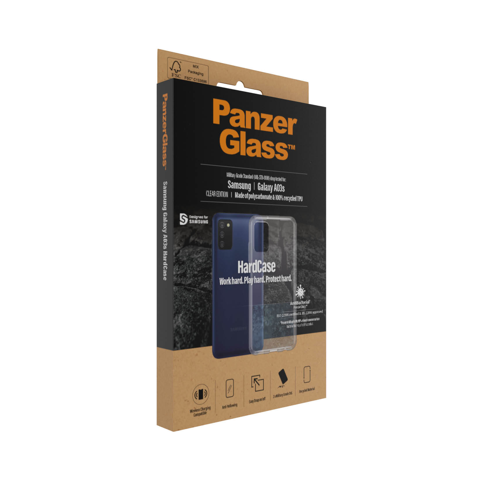 PanzerGlass® HardCase Samsung Galaxy A03s (EU version) – image 4
