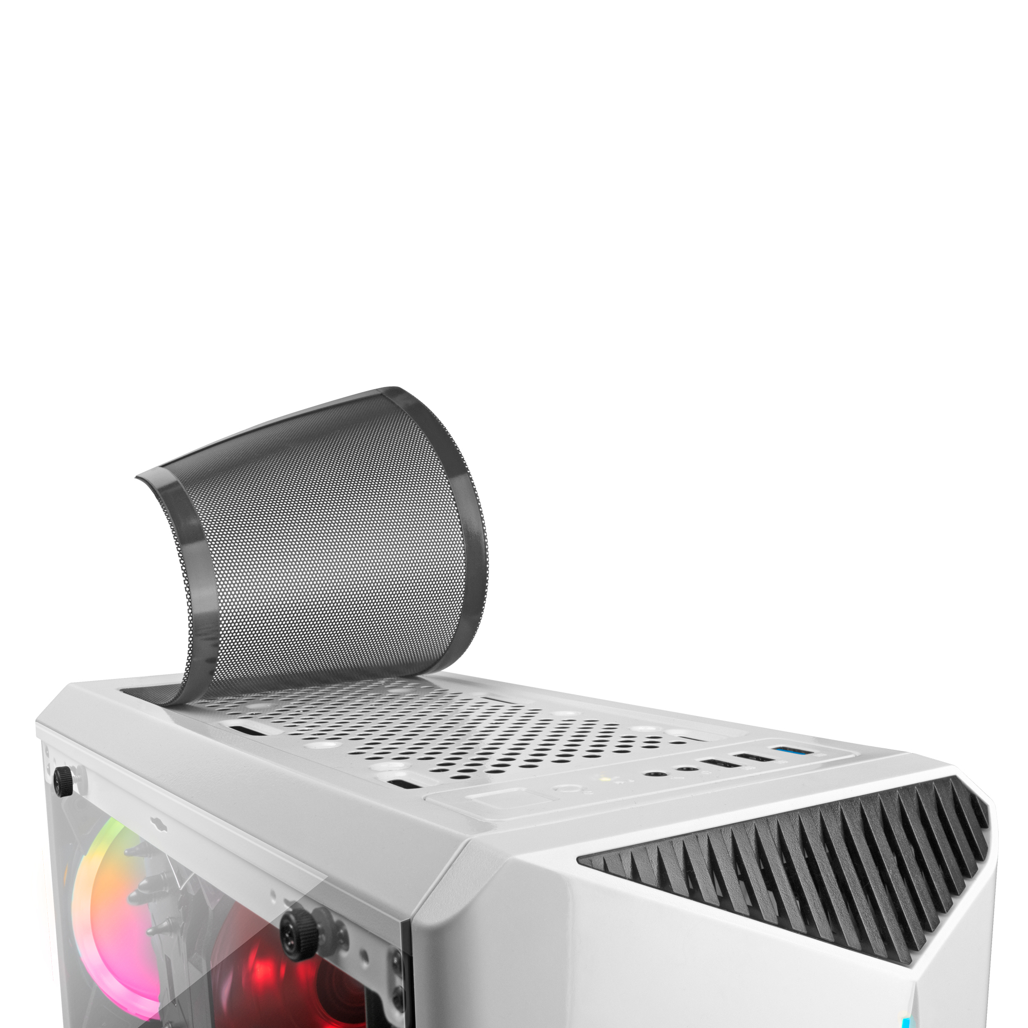 Mars Gaming MCXW computer case Tower Black, White – image 6