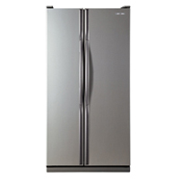 Samsung RS20NASL side-by-side refrigerator Freestanding