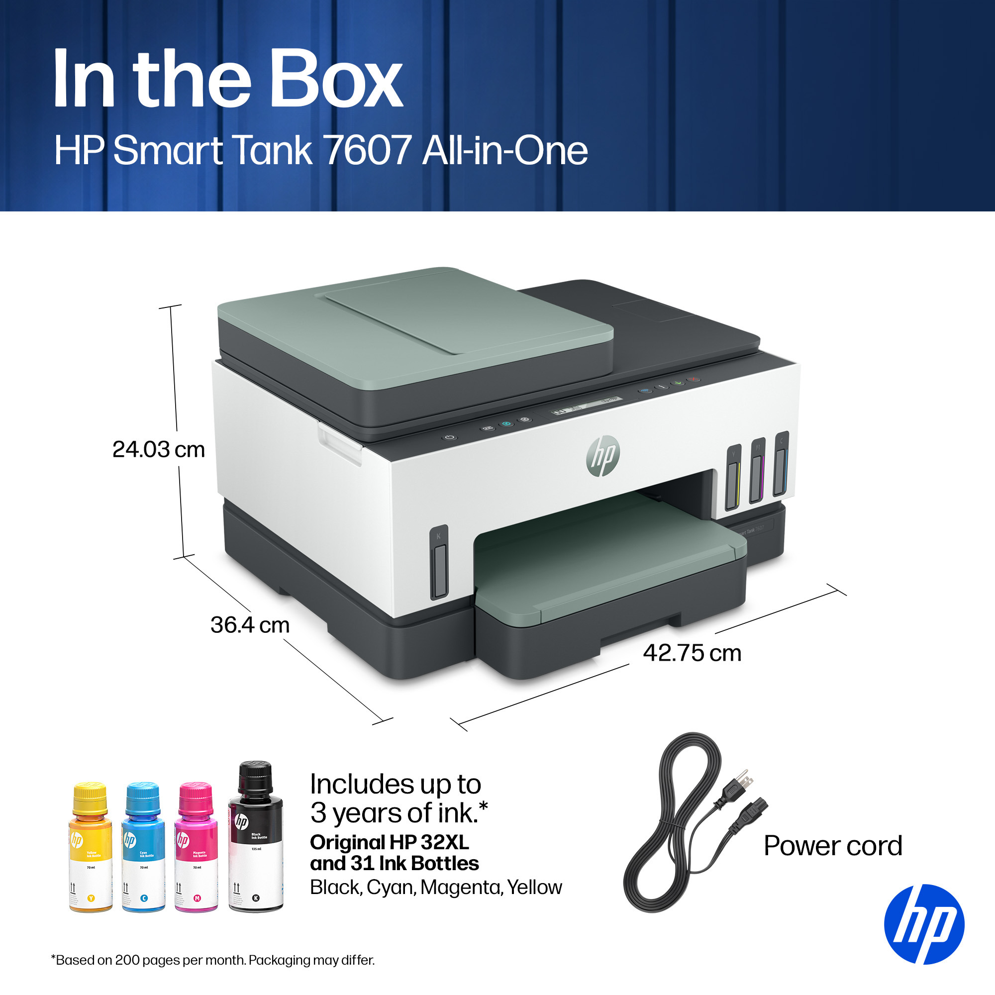 HP Smart Tank 7607 All-in-One Printer – image 2