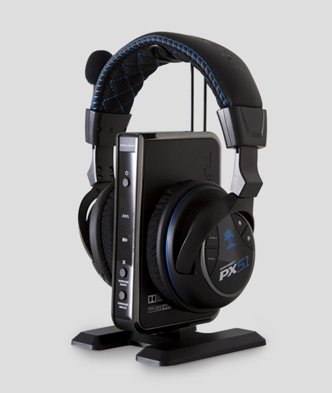 Turtle Beach PX51 Headset Wired & Wireless Head-band Gaming Bluetooth Black, Blue – image 2