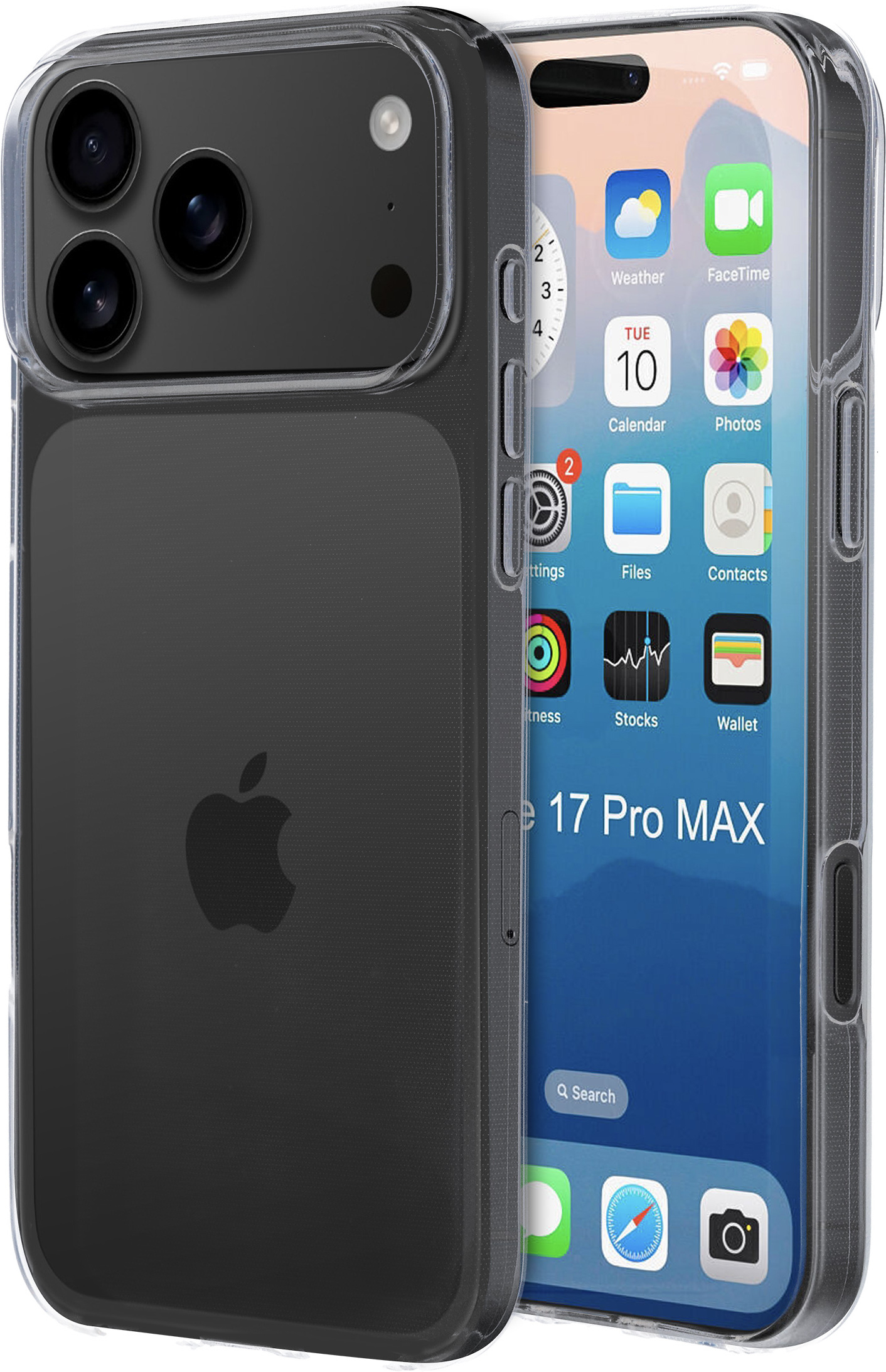 Mobiparts Classic TPU Case Apple iPhone 17 Pro Max Transparent – image 1