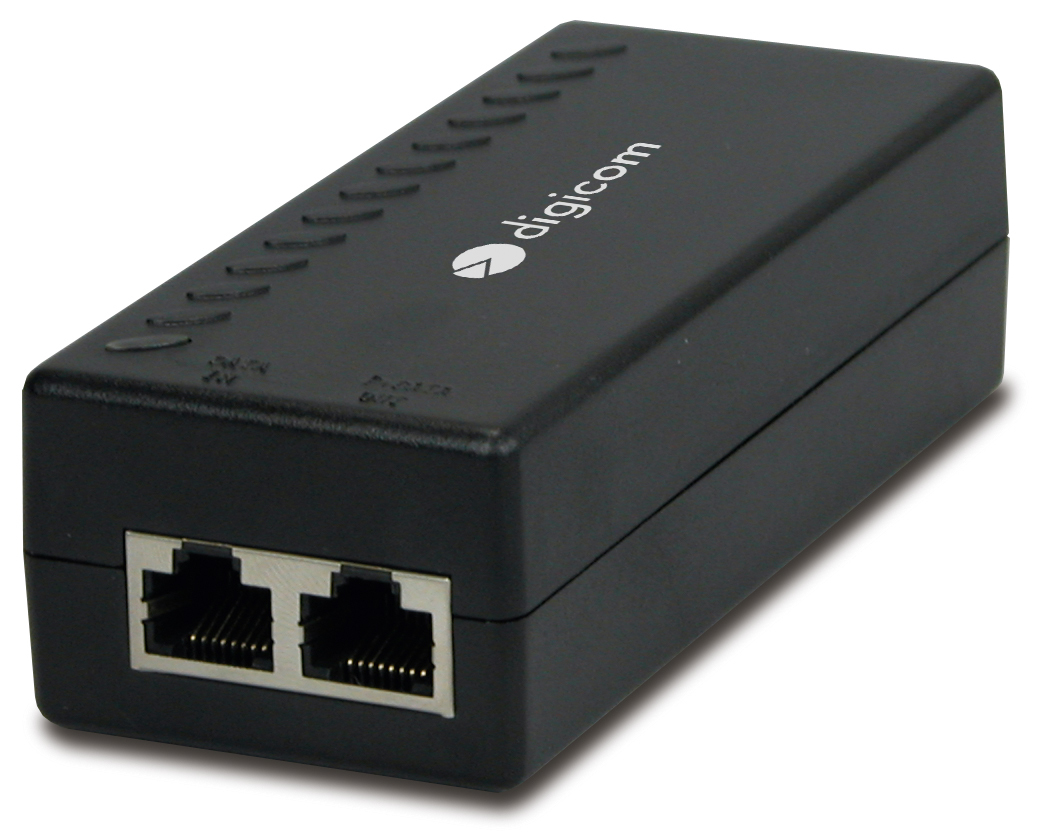 Digicom 8E4461 PoE adapter Fast Ethernet – image 1