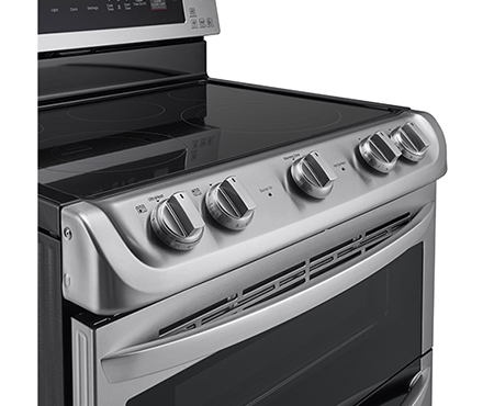 LG LDE5415ST cooker Freestanding cooker Electric Stainless steel – image 6
