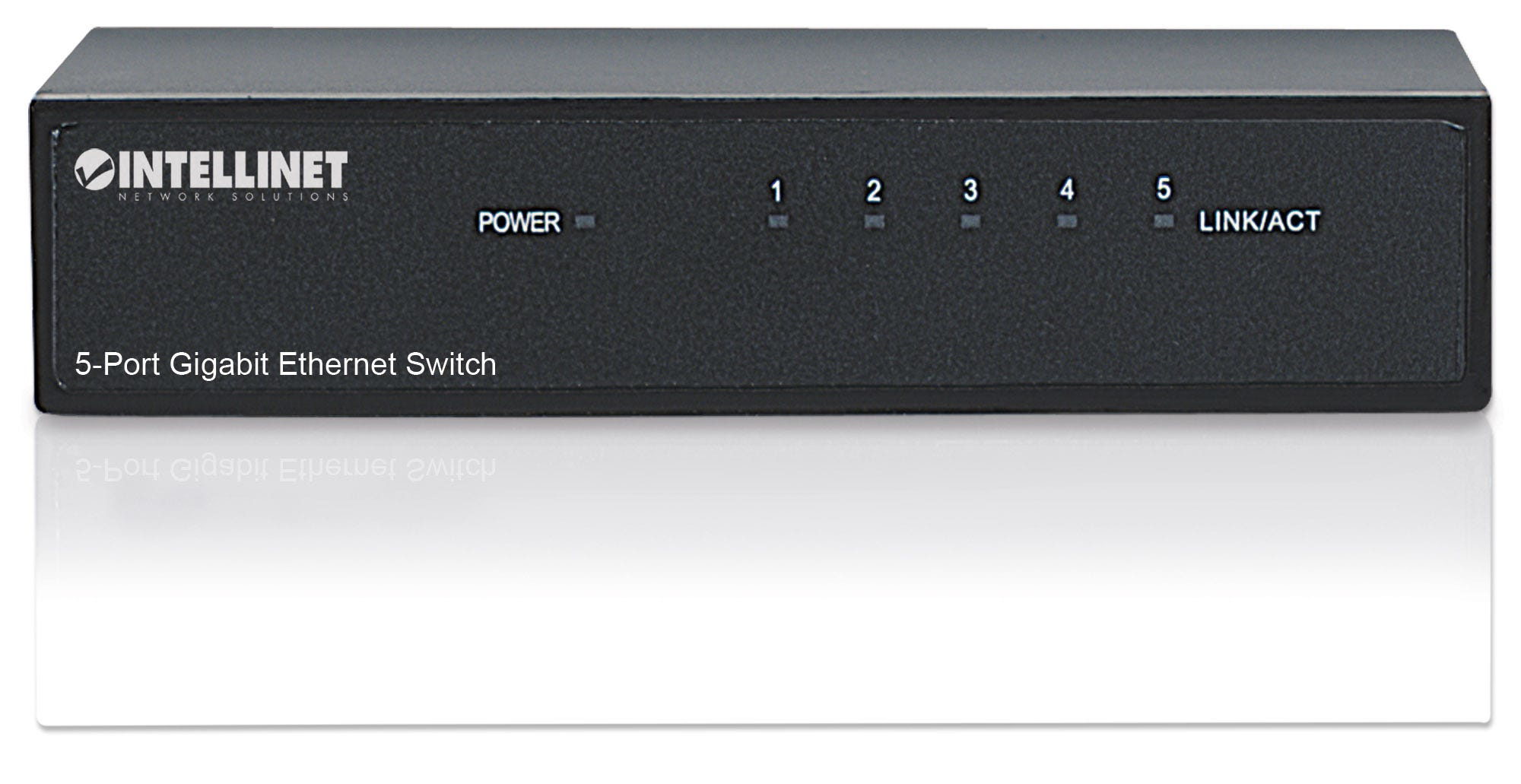 Intellinet 5-Port Gigabit Ethernet Switch, Desktop Size, Metal Housing, IEEE 802.3az (Energy Efficient Ethernet) – image 7