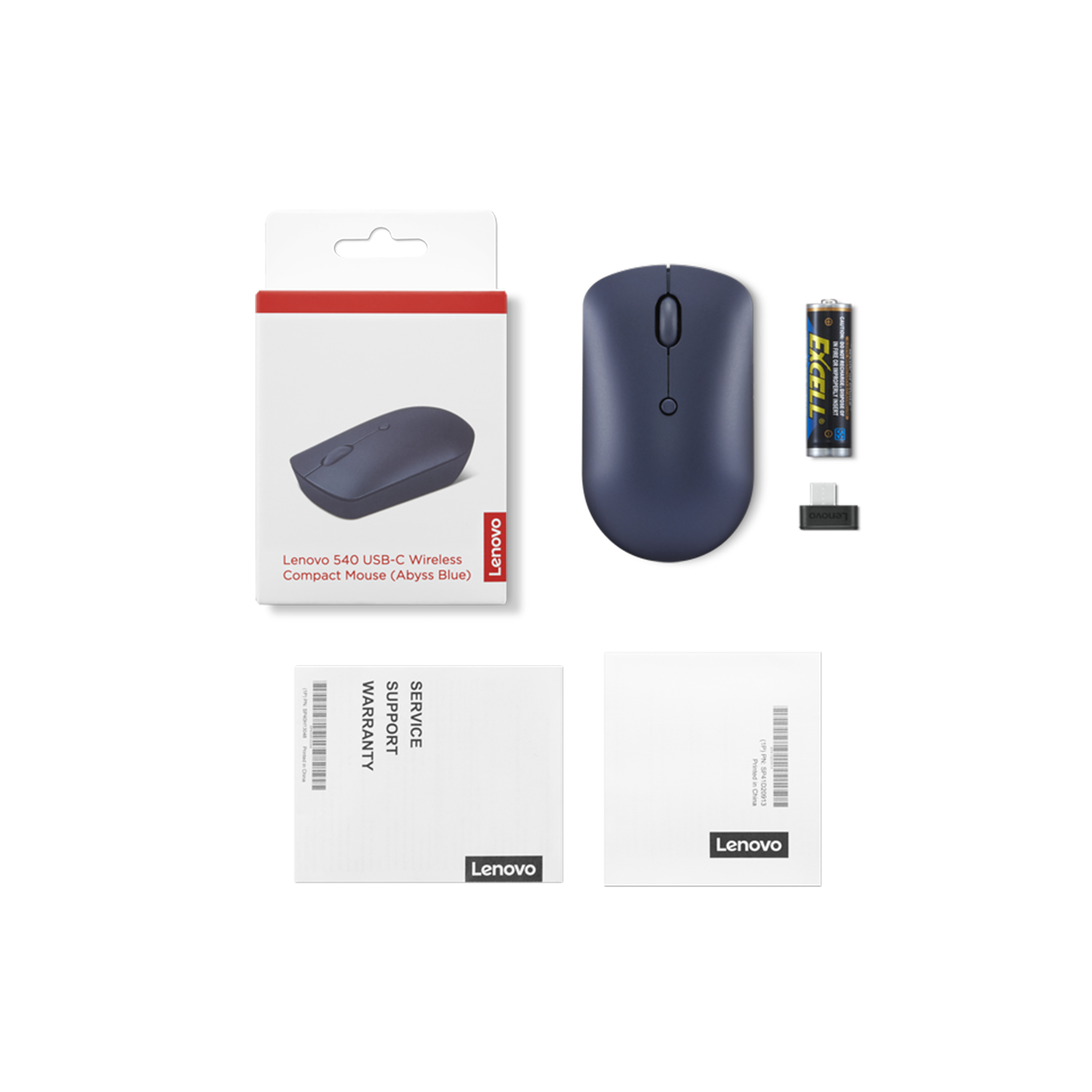 Lenovo 540 mouse Office Ambidextrous RF Wireless Optical 2400 DPI – image 7