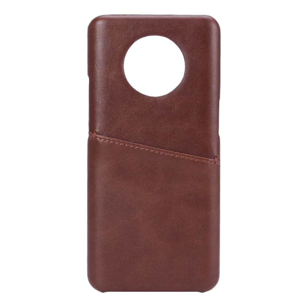 Onsala Mobilecover Brown Oneplus 7T Creditcard Pocket