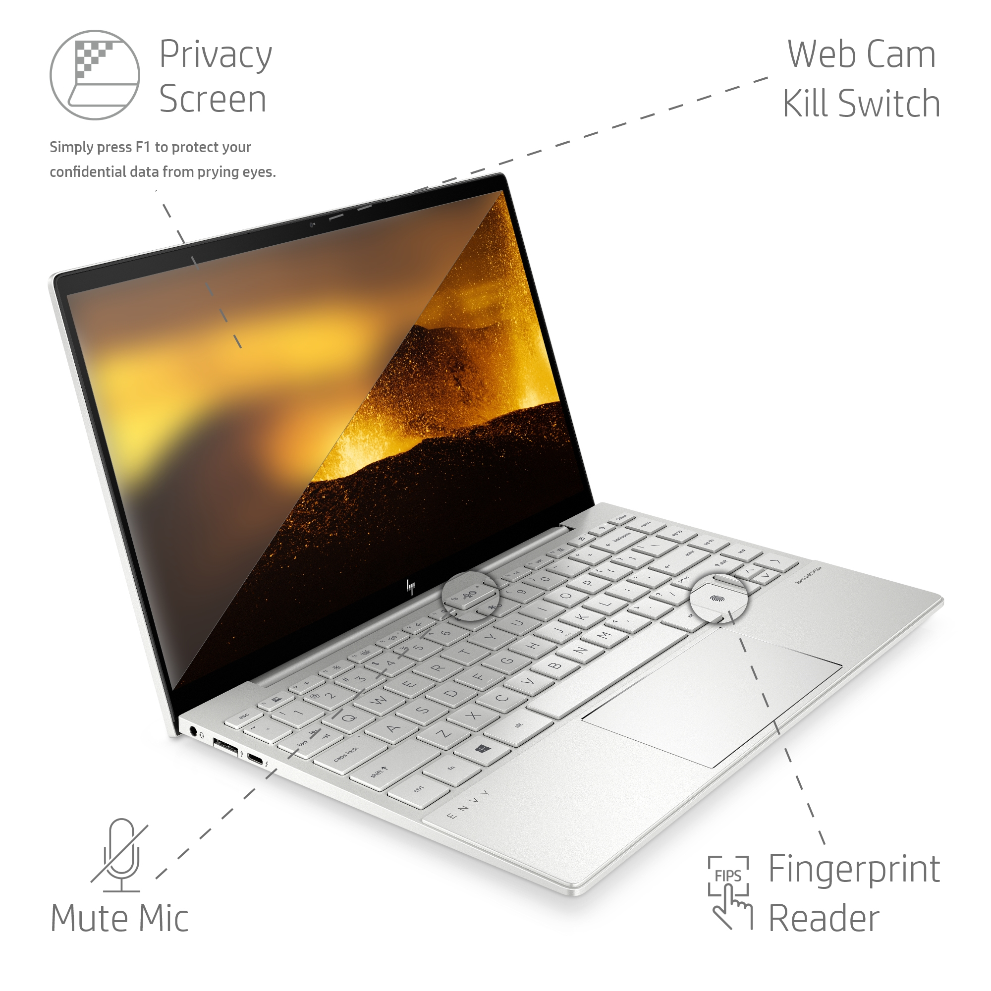 HP ENVY 13-ba0505na Intel® Core™ i5 i5-1035G1 Laptop – image 2