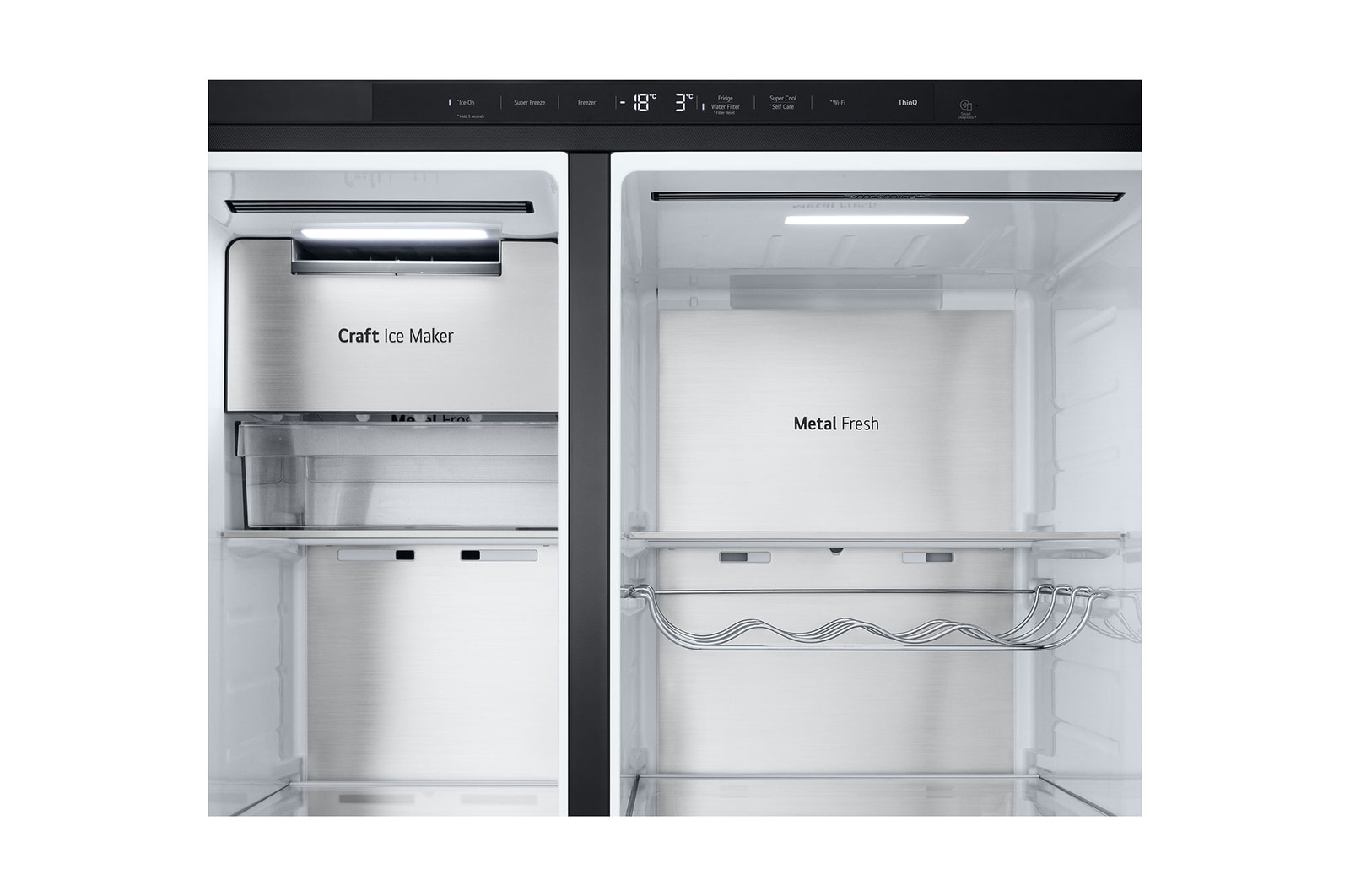 LG GSXB90EVDD side-by-side refrigerator Freestanding – image 9