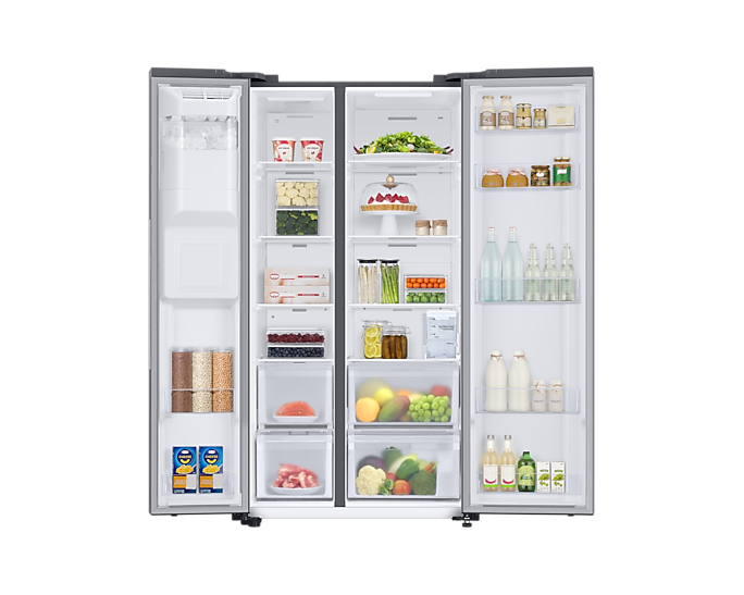 Samsung RS67A8511S9 side-by-side refrigerator Freestanding Silver – image 6