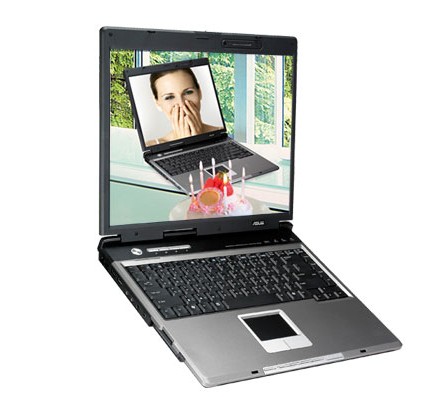 ASUS A3Ac-5008H 38.1 cm (15") 0.5 GB DDR2-SDRAM 60 GB Intel® GMA 900 Windows XP Home Edition