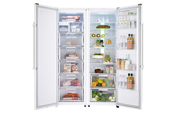 LG GF5237SWJZ freezer Upright freezer Freestanding – image 3