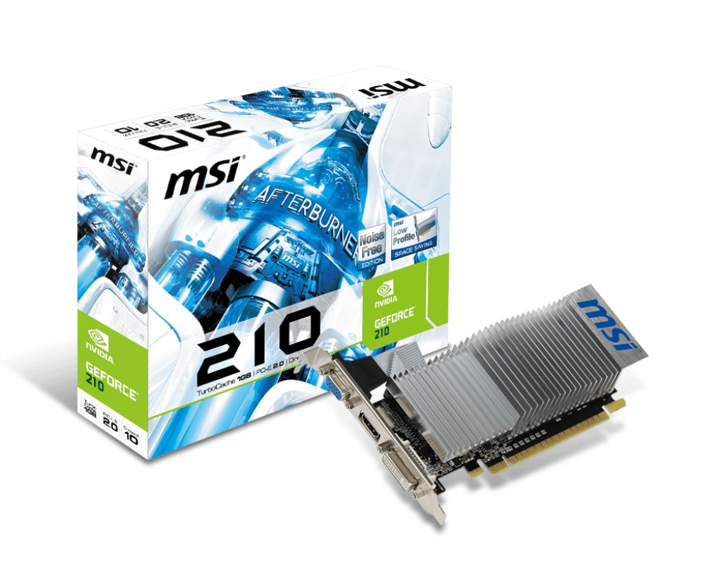MSI N210-512D3H/TC graphics card NVIDIA GeForce GT 210