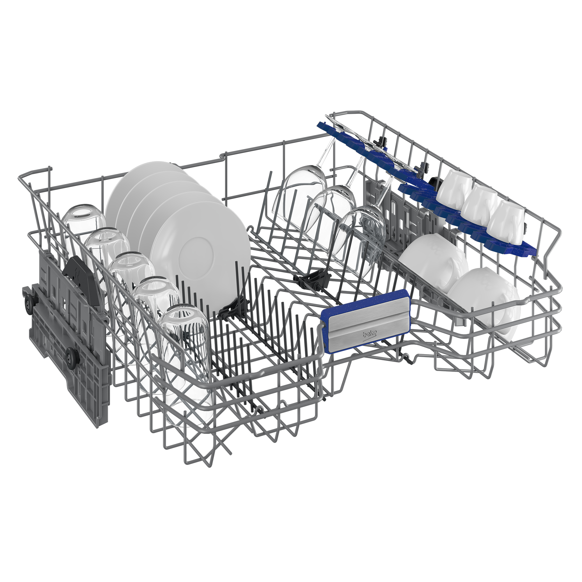 Beko BDFN38641XC dishwasher Freestanding 16 place settings – image 5