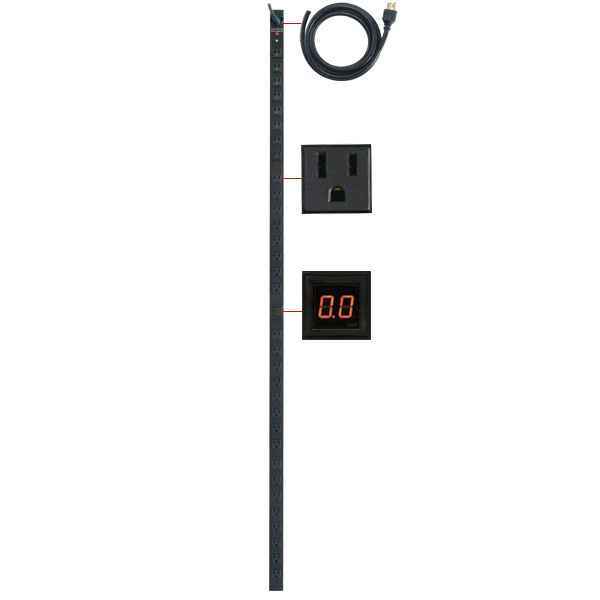 CyberPower PDU15MV32F power distribution unit (PDU) 32 AC outlet(s) 0U Black – image 2