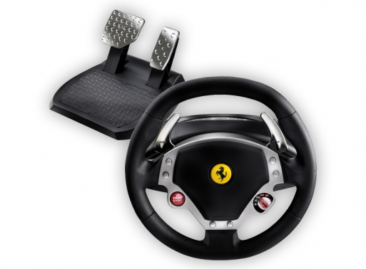 Thrustmaster AC-F430FFBP3 Gaming Controller Black, Silver Steering wheel + Pedals Analogue / Digital PC, Playstation 3 – image 4