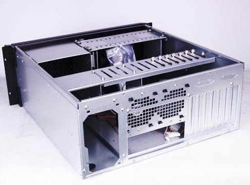 CoolBox 4U-500 computer case Rack Black – image 3